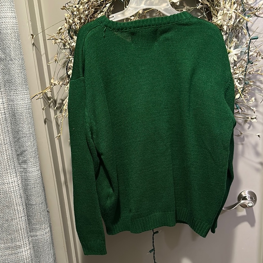 Green Nutcracker Sweater sz XXL - Picture 3 of 6